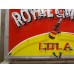 New Royal Crown Cola Porcelain Sign with Neon 58 IN W x 34 IN H 