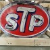 New STP Double-Sided Porcelain Neon Sign 30"W x 20"H