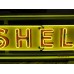 New Shell Porcelain Neon Sign 120"W x 24"H