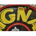 Original Signal Gas Porcelain Neon Animated Sign 72" Diameter