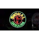 New Signal Gasoline Porcelain Neon Sign 36 Inch Diameter / Free Delivery