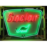 New Sinclair Dino Gasoline Porcelain Neon Sign  60"W x 42"H