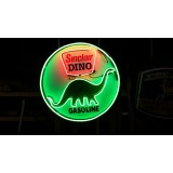 New Sinclair Dino Porcelain Neon Sign 36 Inch Diameter / Free Delivery