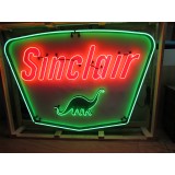 Original "Sinclair" Porcelain Neon Sign 84"W x 60"H