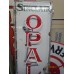 New Sinclair Opaline Motor Oil Vertical Porcelain Neon Sign 60"H x 15"W