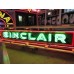 Original Sinclair Strip Single-Sided Porcelain Neon Sign 156 IN W x 24"H