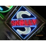 Original "Skelly" Porcelain Neon Sign 72"W x 72"H