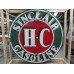 Original Sinclair Gasoline HC Porcelain Neon Sign 72" Diameter