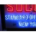 Original Socony Standard Oil Company Porcelain Neon Sign 56"W x 32"H