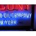 Original Socony Standard Oil Company Porcelain Neon Sign 56"W x 32"H