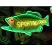 New Sporting Goods Double-Sided Porcelain Neon 9 FT Wide x 43 IN H
