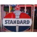 Original Standard Oil Porcelain Animated Neon Sign 7 FT W x 74 IN H