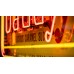 New Sugar Daddy Candy Wrapper Painted Neon Sign 116 IN W x 28 IN H