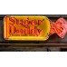 New Sugar Daddy Candy Wrapper Painted Neon Sign 116 IN W x 28 IN H