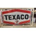 Original Texaco Porcelain Sign with Neon 7 FT W x 4 1/2 FT H