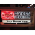 New Texaco Marine Double-sided Porcelain Neon with Privilege Panel 48"W x 24"H