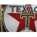 Original Texaco Porcelain Sign with Animated Neon 72 Diameter