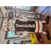 New Tootsie Roll Candy Wrapper Painted Sign with Neon 45 IN W x 84 IN H