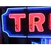 New Truck Dept Painted Metal Neon Sign 96"W x 77"H