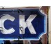 New Truck Dept Painted Metal Neon Sign 96"W x 77"H