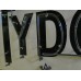 Original Tydol 72" Diameter Porcelain Neon Sign