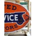 New United Motors DDoule-Sided Porcelain Neon Sign 48"W x 28"H