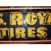 Original U.S. Royal Tires Sign with Neon 60"W x 18"H