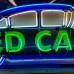 New Used Cars Painted Neon Sign 8 FT Wide x 38" High