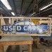 New Used Cars Painted Neon Sign 8 FT Wide x 38" High