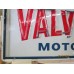 Original Valvoline Painted Neon Sign 70"W x 34"H