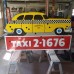 New "Vintage TAXI" Double-Sided Painted Neon Sign 72"W x 42"H