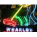 New Weakley Equipment Animated Painted Neon Sign 52"W x 72"H