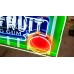 New Wrigley's Juicy Fruit Gum Candy Wrapper Painted Neon Sign 78 IN W x 34 IN H