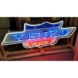 New Yenko Painted Metal Neon Sign 72"W x 27"H