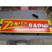 New Zenith Radio Painted Neon Sign 72"W x 32"H