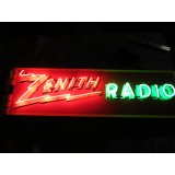 New Zenith Radio Painted Neon Sign 72"W x 32"H