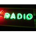 New Zenith Radio Painted Neon Sign 72"W x 32"H