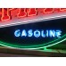 New Zephyr Gas & Motor Oil Painted Neon Sign - 7 Ft W x 5 Ft H