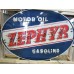 New Zephyr Gas & Motor Oil Painted Neon Sign - 7 Ft W x 5 Ft H